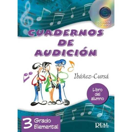 Cuadernos de audición Vol. 3 Nueva edición - Cursá, Ibáñez