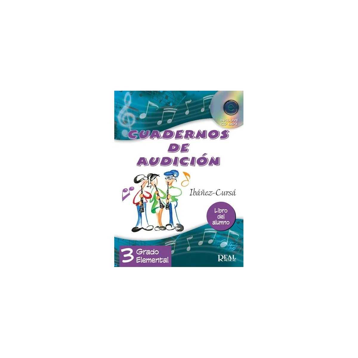 Cuadernos de audición Vol. 3 Nueva edición - Cursá, Ibáñez