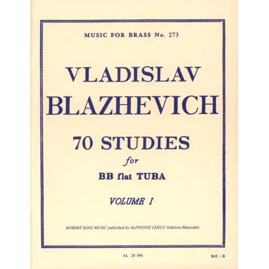 70 Estudios para tuba Vol. 1 - Blazhevich, Vladislav