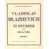 70 Estudios para tuba Vol. 1 - Blazhevich, Vladislav