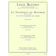 THE TECHNICS OF THE OBOE 2 - BLEUZET, LOUIS