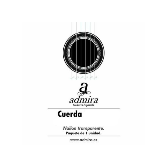 Cuerda guitarra acústica 6ª mi admira