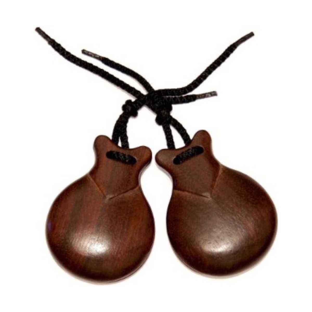 Castañuelas semiprofesional imit bubinga caoba jale nº6