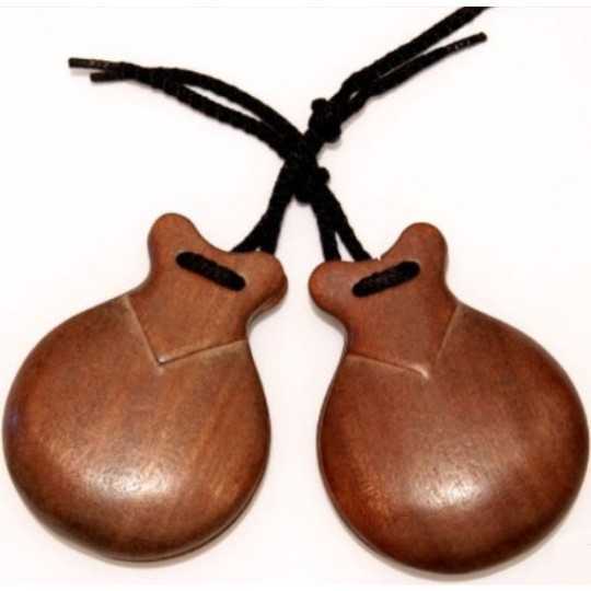 Castañuelas Semiprofesional pulida caoba Jale nº5