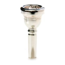 Trombone Mouthpiece Laskey 59Md Silver-plated