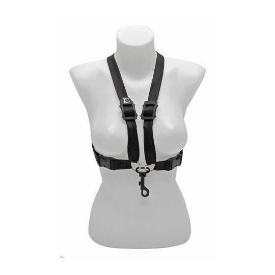 BG S41Sh saxophone harness with woman's carabiner
