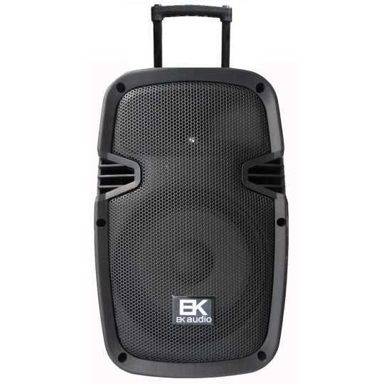 Columna Activa Ek 14" 320W 2 Micros Inhalámbricos