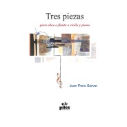 Tres piezas para oboe y piano - Juan Pons