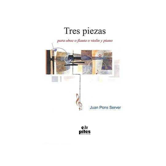 Tres piezas para oboe y piano - Juan Pons