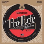Juego cuerdas guitarra clásica D'Addario ProArté normal tension ej-45