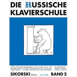 Escuela Rusa de Piano Vol. 2 + 2 CD (alemán) - Nikolaev, Alexei