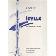 Idylle para clarinete y piano - Bozza, Eugène