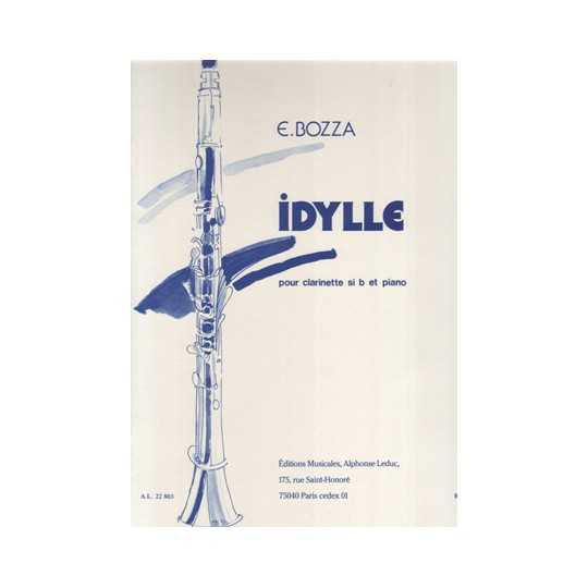 Idylle para clarinete y piano - Bozza, Eugène