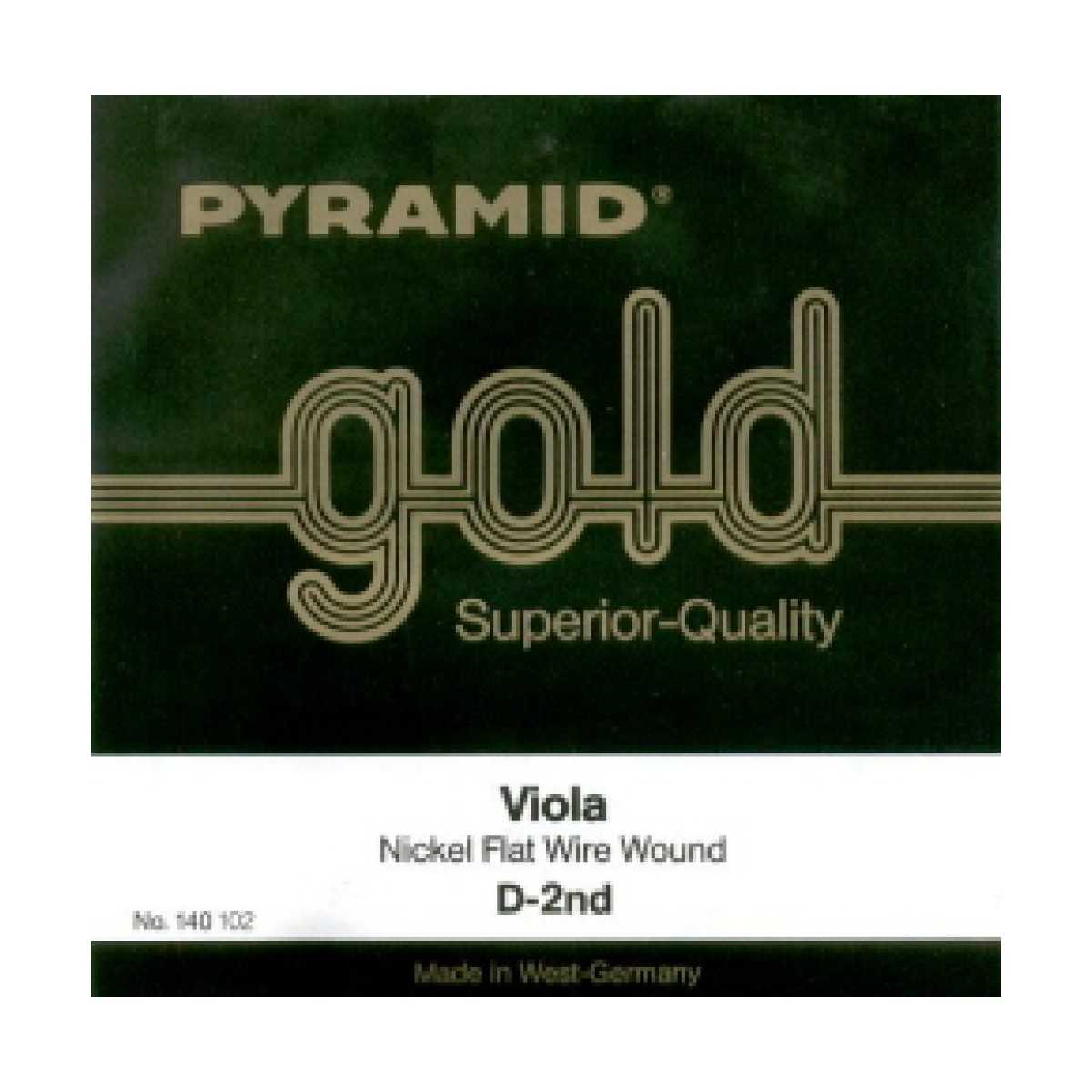 Cuerda Viola 2 Re Pyramid Gold