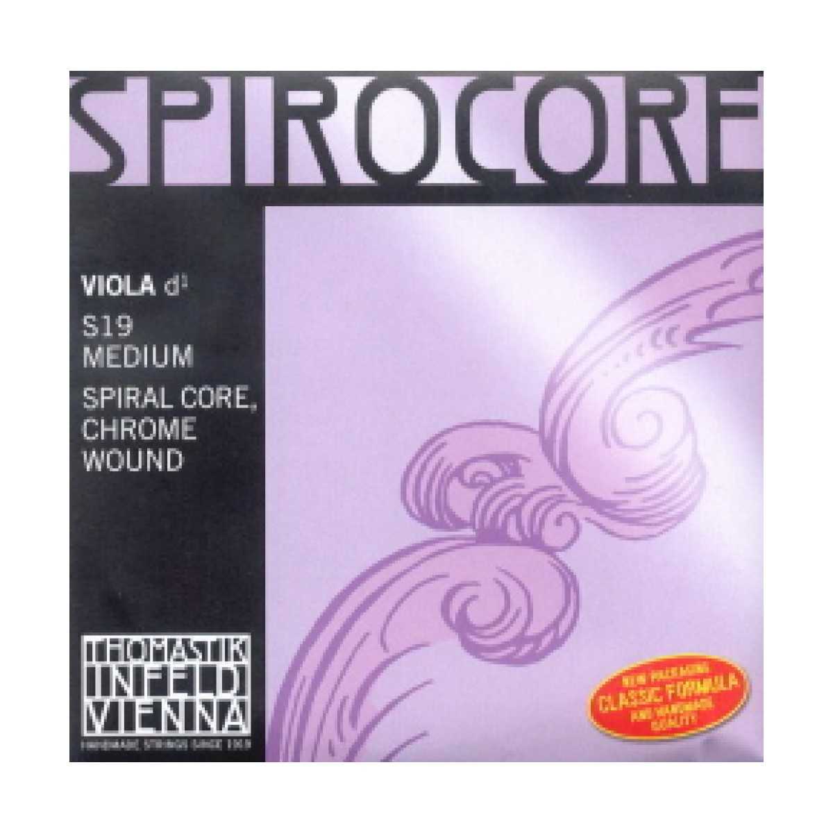 Viola String 2 D Thomastik Spirocore S-19