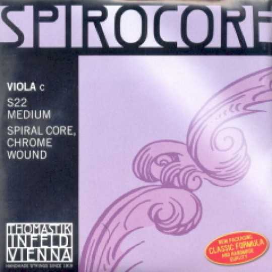 Viola String 4th D Thomastik Spirocore S-22