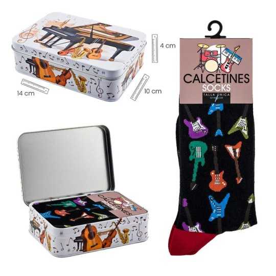 Guitar music socks