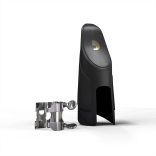 D'Addario Hcl1S silver-plated clarinet ligature and mouthpiece cap