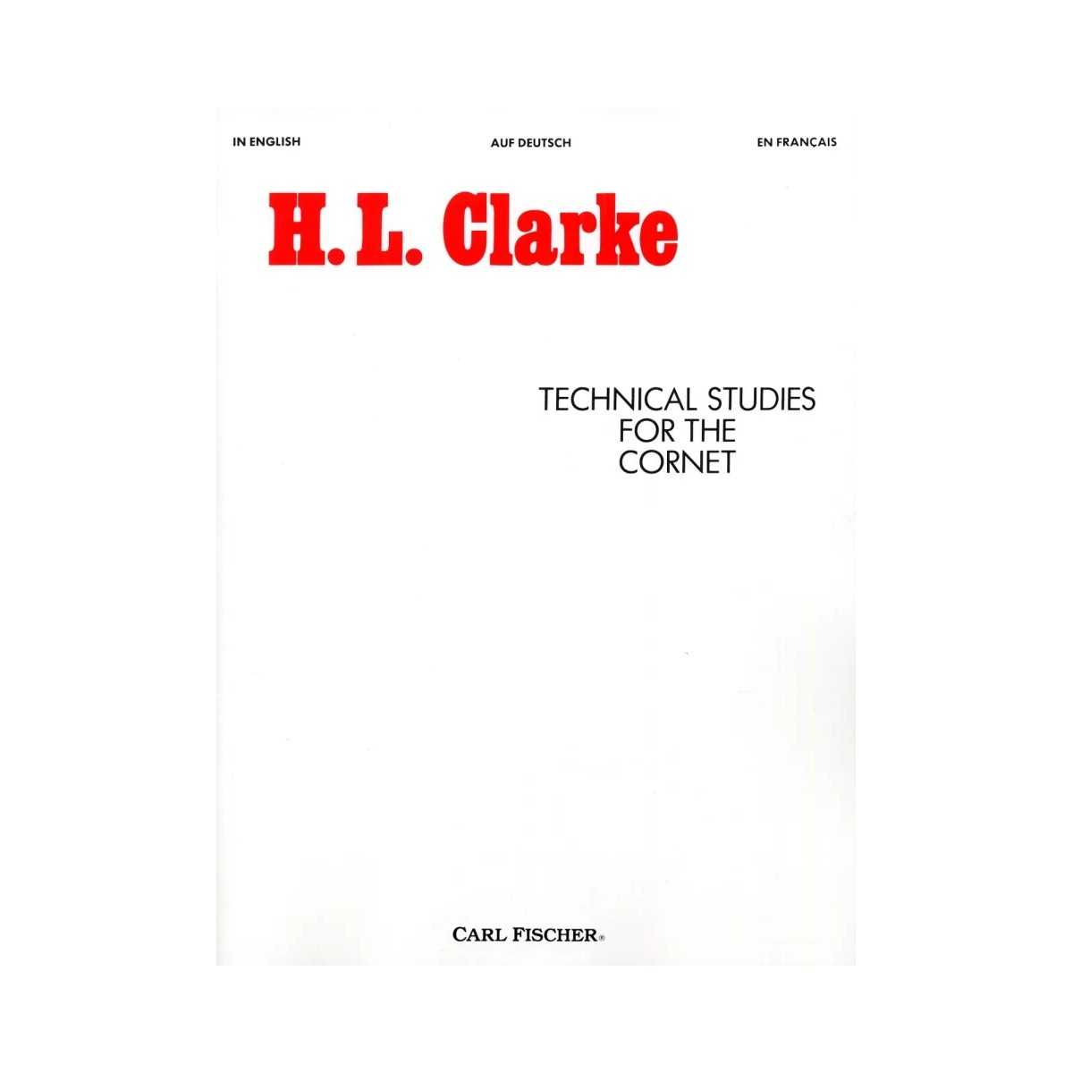 TECHNICAL STUDIES FOR THE CORNET - CLARKE, HERBERT