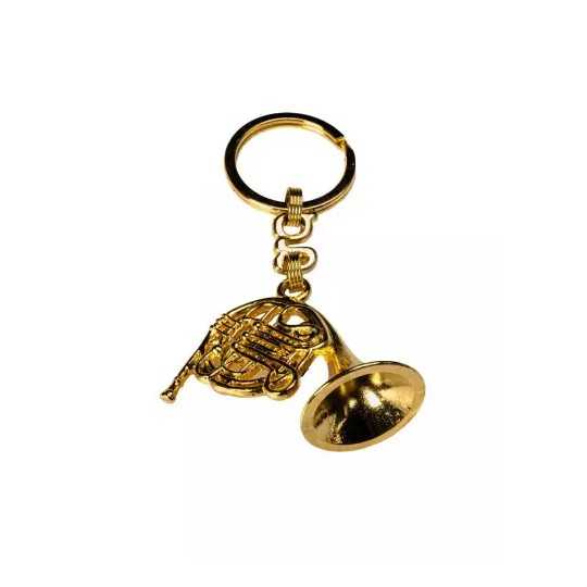 Llavero Trompa Dorado G' Musical