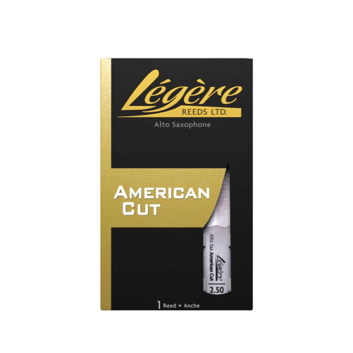 Alto saxophone reed 2.5 Legere American Cut