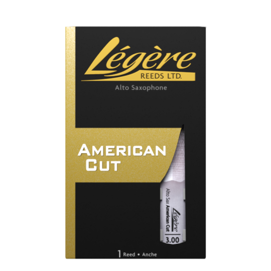 Alto saxophone reed 3 Legere American Cut