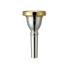 Tuba mouthpiece Yamaha Bobo Solo GP - Gold Rim