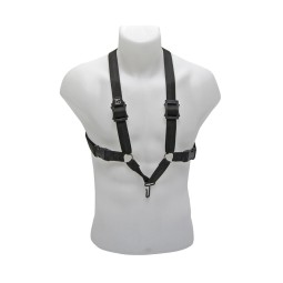 Saxo BG S40M harness with metal clasp, size L for men.