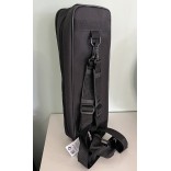 Ortolà large transverse flute case cover with pocket.