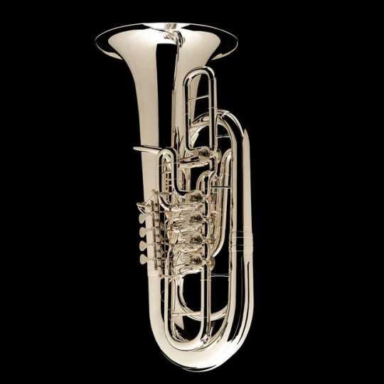 Tuba in F Wessex Berg 5 valves SILVER PLATED TF435P-S