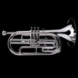 Marching Euphonium Wessex FB124 Silver
