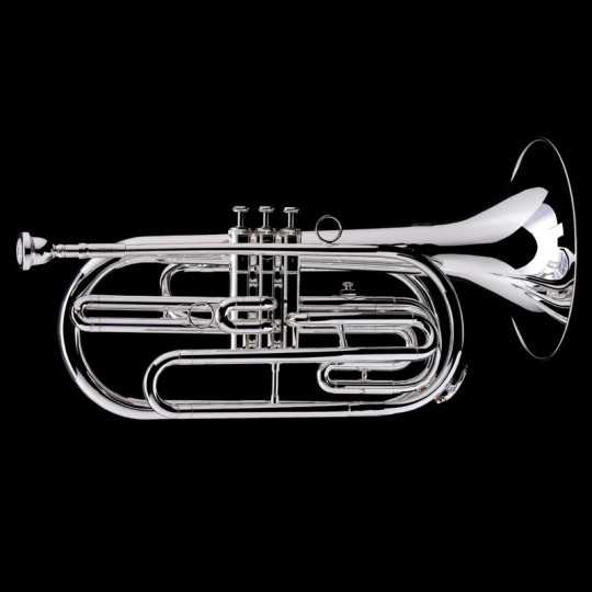 Marching Euphonium Wessex FB124 Silver