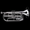 Marching Euphonium Wessex FB124 Silver