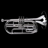Marching Euphonium Wessex FB124 Silver