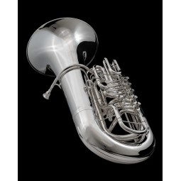 Tuba en Do Wessex Anton plateada 5 cilindros TC491s