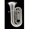 Tuba en Do Wessex Anton plateada 5 cilindros TC491s