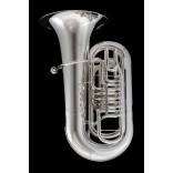 Tuba en Do Wessex Anton plateada 5 cilindros TC491s