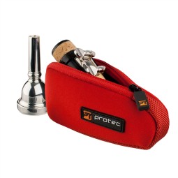 Tuba Mouthpieces Bag - Protec - Red S