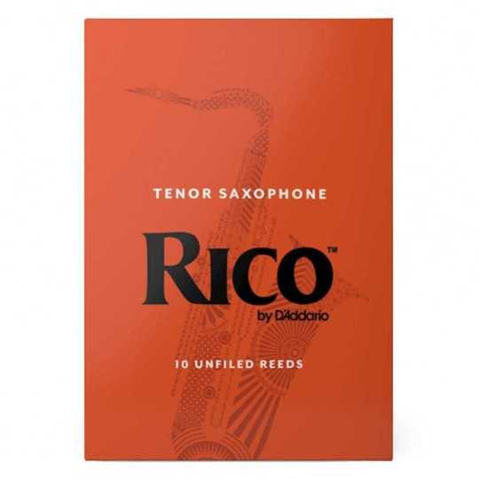 Tenor saxophone reeds Rico D'Addario 2.5 (box of 10).