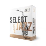 Alto saxophone reed D'Addario select jazz 3 medium filed