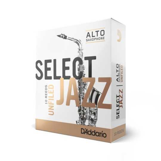 Alto saxophone reed D'Addario Select Jazz 3 hard filed