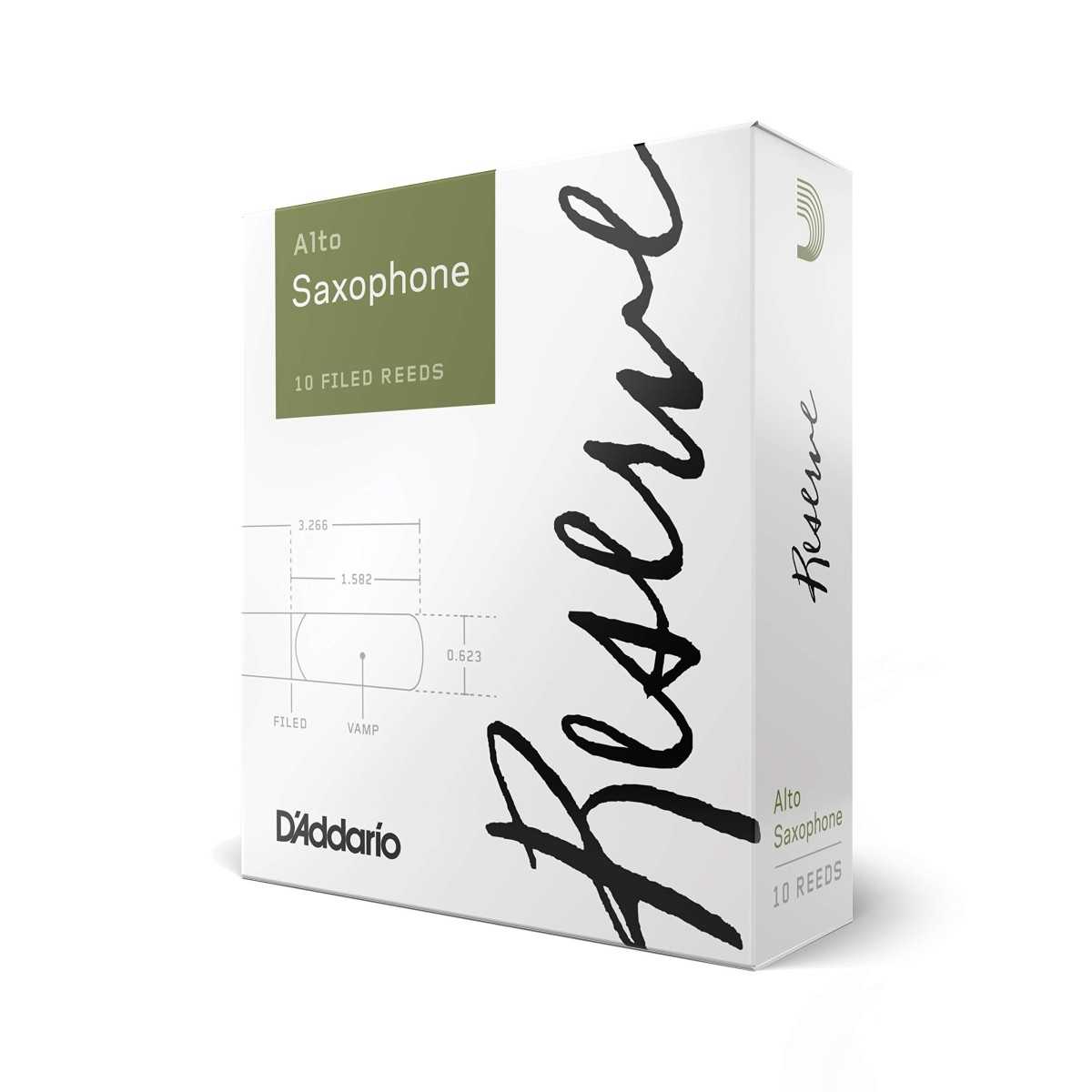Caña saxo alto D'Addario reserve 3 (caja 10 u.)