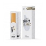 Tenor saxophone reed D'Addario Select Jazz 3 Medium Filed Organic