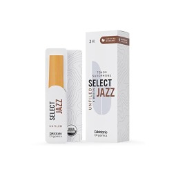 Caña saxo tenor D'Addario select jazz 3 hard filed organic