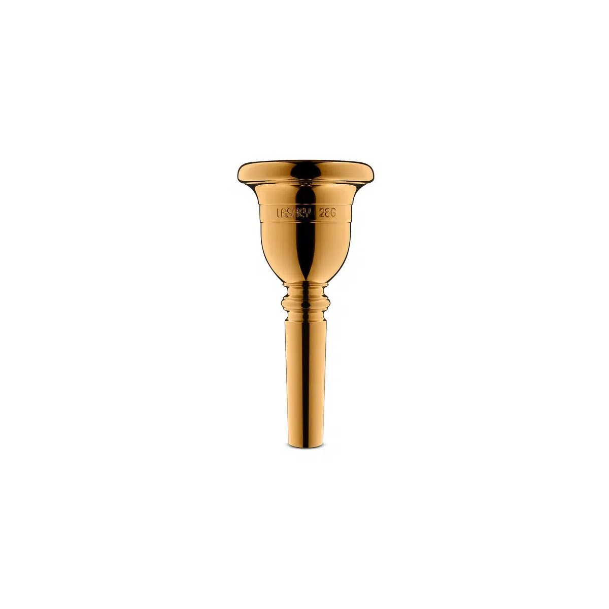 Tuba mouthpiece Laskey European gold shank