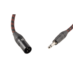 Cable jack/xlr macho 9m trenzado tela EK
