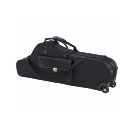 Compact baritone saxophone case with wheels Ortolá