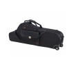 Compact baritone saxophone case with wheels Ortolá