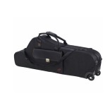 Compact baritone saxophone case with wheels Ortolá