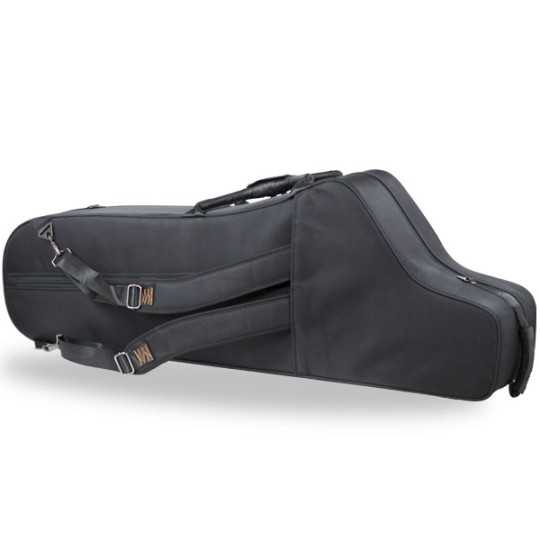 Estuche saxo barítono compacto con ruedas Ortolá